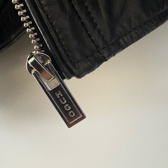 HUGO Black Leather Jacket - Picture 3 of 8
